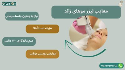 معایب لیزر