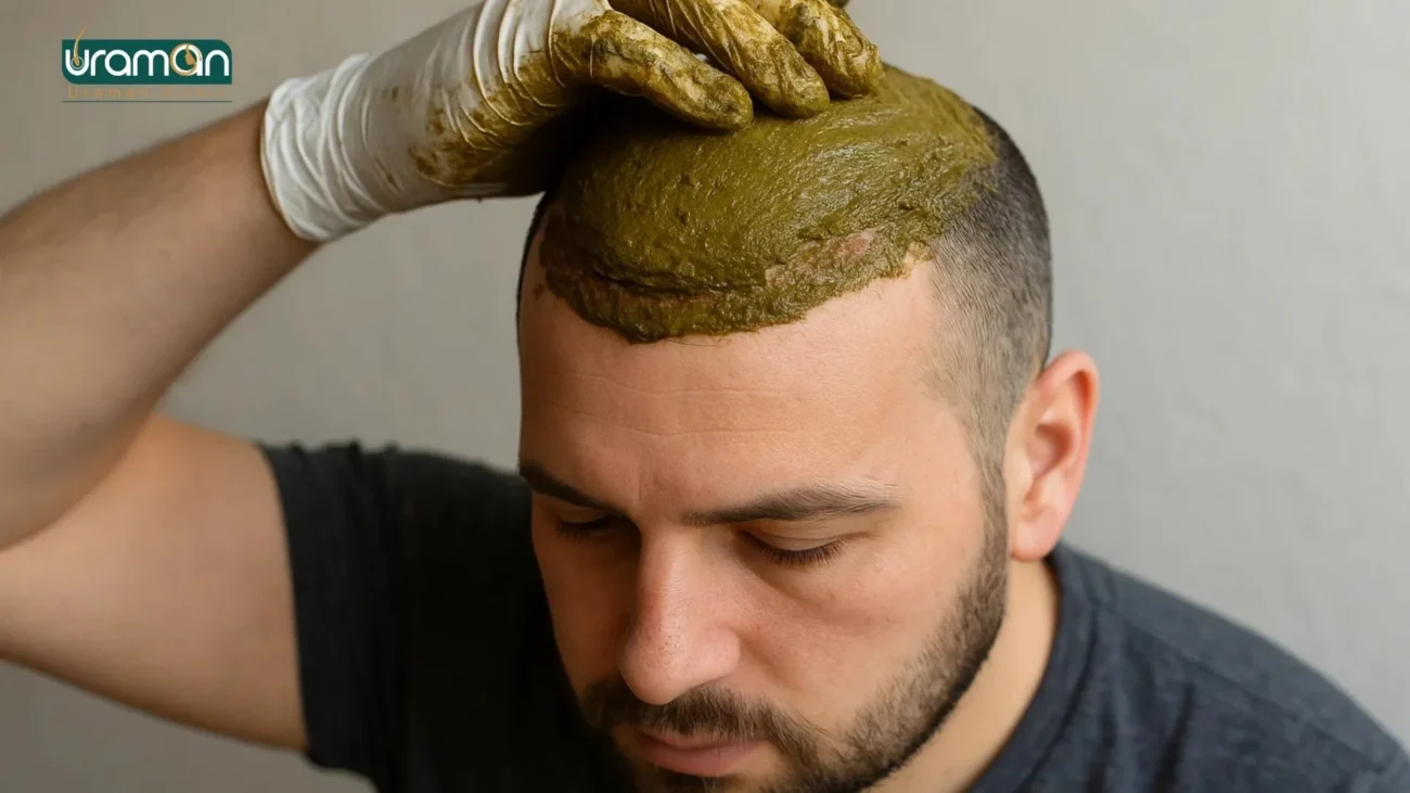 استفاده از حنا پس از کاشت مو